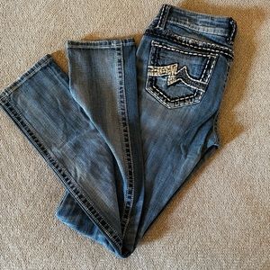 Miss Me Skinny Distressed Jeans.